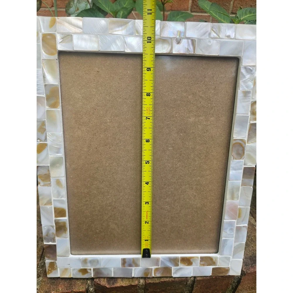 Beautiful Mother of Pearl Mosaic Tile Picture Frame 